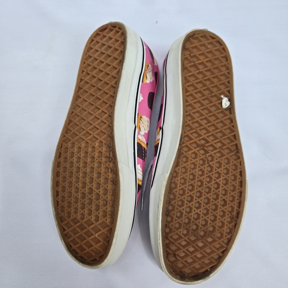 Vans Pink Cupcake Print Women's Sneakers - Picture 7 of 7